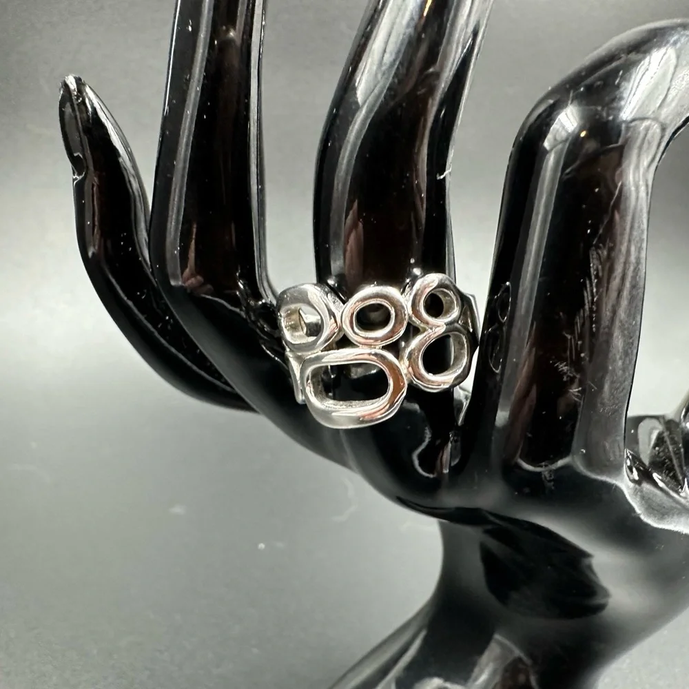 Lia Sophia Structure Ring Silver Plate